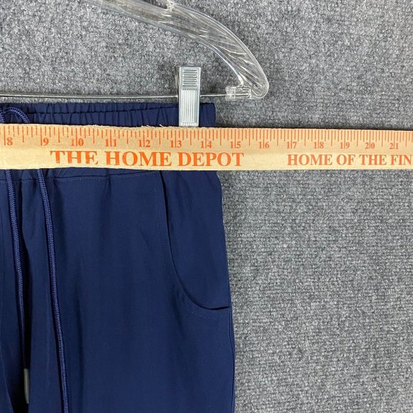 Holloway Joggers Women's Small Drawstring Stretch Navy Blue Polyester Blend S - Picture 3 of 8